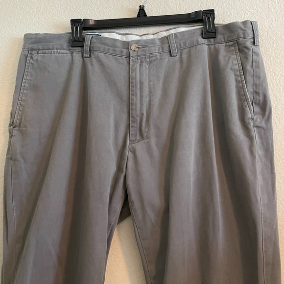 Polo Ralph Lauren Mens 40x30 (29.5") Suffield Pant Gray Chino Flat Front Cotton - Picture 3 of 7